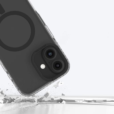 9. Etui silikonowe AMAZINGTHING Titan Pro Mag Case z pierścieniem magnetycznym do iPhone 16 - czarne