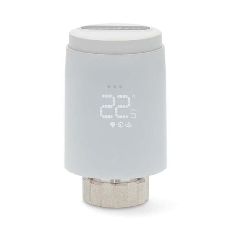 9. Inteligentny termostat grzejnikowy ZigBee Nedis SmartLife ZBHTR20WT