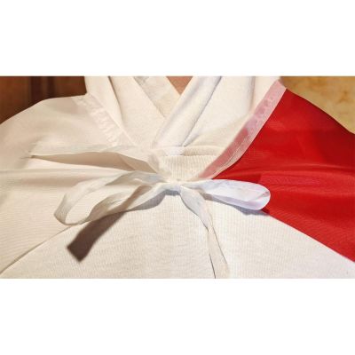 8. PELERYNA KIBICA POLSKA 120X80CM