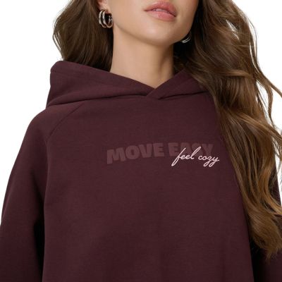 5. Bluza damska 4F F2175 ciemnorązowa 4FWSS26TSWSF2175 80S