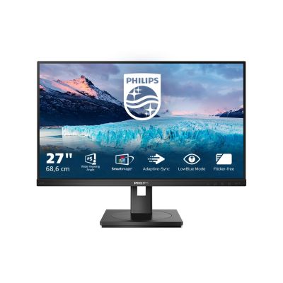 7. Philips 272S1M/00 monitor komputerowy 68,6 cm (27") 1920 x 1080 px Full HD LCD Czarny