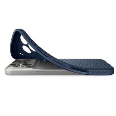 8. Etui Spigen Liquid Air na iPhone 17 Pro Max - niebieskie