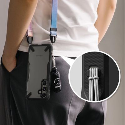 6. Etui Ringke Fusion X na Samsung Galaxy S25+ - czarny