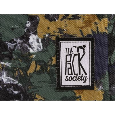 5. PLECAK THE SOCIETY PACK XCLASSIC BACKPACK GREEN CAMO ALLOVER 181CPR702-74
