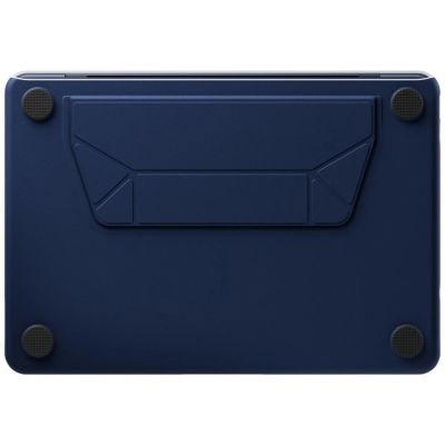 7. Etui UNIQ Lyden Versa na MacBook Neo - granatowe