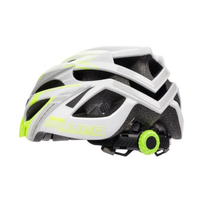 11. Kask Meteor Gruver L 58-61 cm biało-zielony 24802