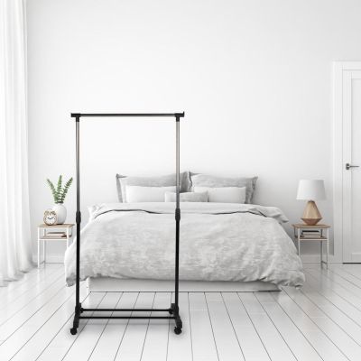 9. SZAFA GARDEROBA WIESZAK 78x41x93-158CM ALPINA