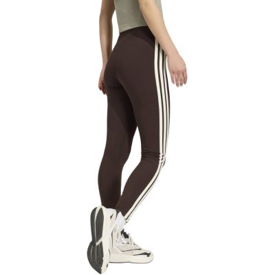 3. Legginsy damskie adidas Essentials 3-Stripes brązowe KS6286