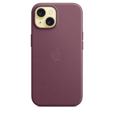 4. Etui z MagSafe Apple iPhone 15 Feingewebe Case Mullberry