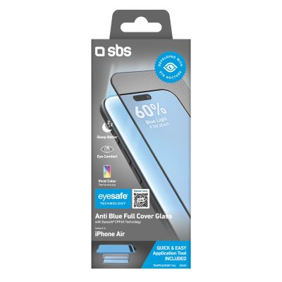 2. Szkło hartowane SBS Eyesafe na iPhone Air z aplikatorem