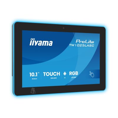 iiyama ProLite TW1025LASC-B3PNR monitor komputerowy 25,6 cm (10.1") 1280 x 800 px WXGA LED Ekran dotykowy Przeznaczony dla wielu użytkowników Czarny