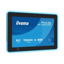 iiyama ProLite TW1025LASC-B3PNR monitor komputerowy 25,6 cm (10.1") 1280 x 800 px WXGA LED Ekran dotykowy Przeznaczony dla wielu użytkowników Czarny