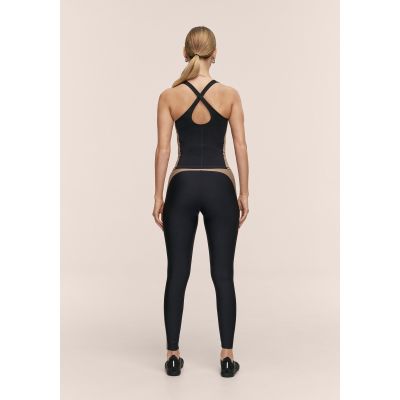 4. Legginsy treningowe damskie CASALL Shaped Block High Waist Tights kolor czarny