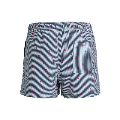 2. Jack&Jones męskie kąpielówki JWHARUBA SWIM PRINTS SHORTS 12206537 NAVY BLAZER STRIPES
