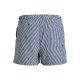 2. Jack&Jones męskie kąpielówki JWHARUBA SWIM PRINTS SHORTS 12206537 NAVY BLAZER STRIPES