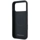 7. Etui BMW M Carbon Metal Logo MagSafe na iPhone 17 Pro / 18 Pro - bordowe