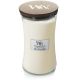 Świeca duża WHITE TEA & JASMINE WOODWICK