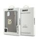 7. Etui DKNY Wrist Strap Stock Logo na iPhone 15 / 14 / 13 - beżowe