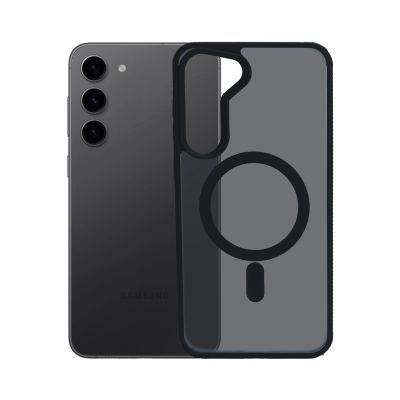 4. Etui 3mk Smoke MagCase z MagSafe na Samsung Galaxy S24 - półprzezroczyste