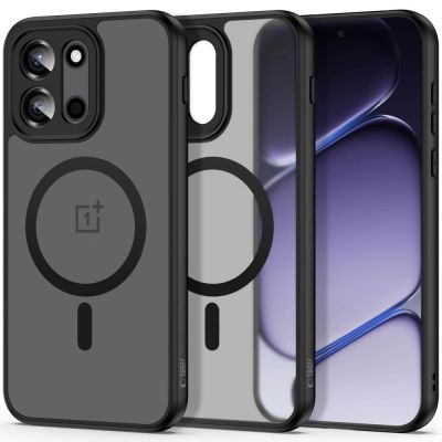 Etui Tech-Protect Magmat MagSafe na OnePlus Nord 6 - czarne matowe