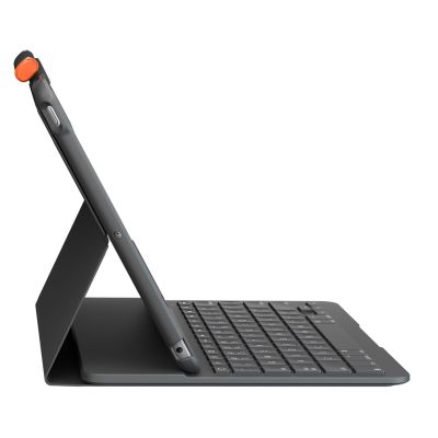4. Logitech Slim Folio QWERTZ Niemiecki Bluetooth Grafitowy