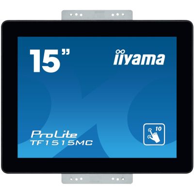 8. iiyama TF1515MC-B2 monitor komputerowy 38,1 cm (15") 1024 x 768 px XGA LED Ekran dotykowy Czarny