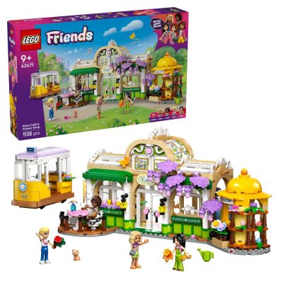 23. LEGO Friends 42671 Zielona kawiarnia i kwiaciarnia