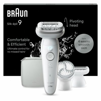 3. Depilator Braun Silk-épil 9 9-061 Silver/White