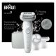 3. Depilator Braun Silk-épil 9 9-061 Silver/White