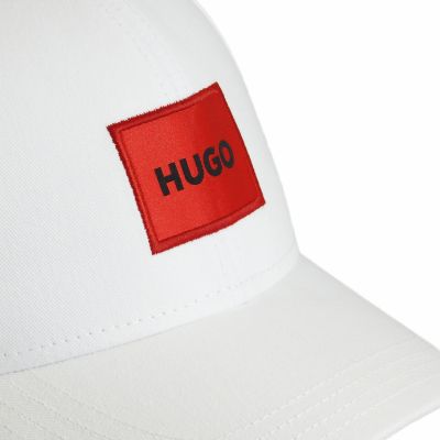 6. Czapka z daszkiem bejsbolówka Hugo Boss Baseball Men-X 581-RL Biała - 50492745-100