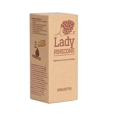 2. Zestaw Pani Szyszka VERTICAL SINUSITIS 1 x Pani Szyszka + 1 mieszanka olejków eterycznych (LP-VERTICAL-SINUSITIS)
