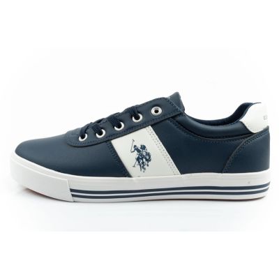 2. U.S. Polo Assn. buty trampki sneakersy męskie modne granatowe wygodne