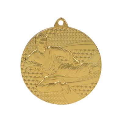 10. Medal złoty- karate - medal stalowy