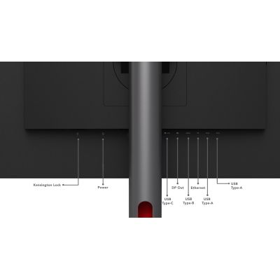 13. Monitor Lenovo ThinkVision P27h-30 LED display 68,6 cm (27") 2560 x 1440 px Quad HD LCD Czarny