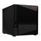 2. NAS Asustor AS5404T; Tower; 4x (3.5" SATA HDD/ 2.5" SSD); Intel Celeron N5105; 4GB DDR4 SODIMM (max. 16GB), 2x 2.5GbE  4x M.2 2280 NVMe PCIe 3.0, 3x USB 3.2 Gen, 1x HDMI 2.0b