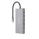 DS-12 13in1 4k USB-C Dark Grey