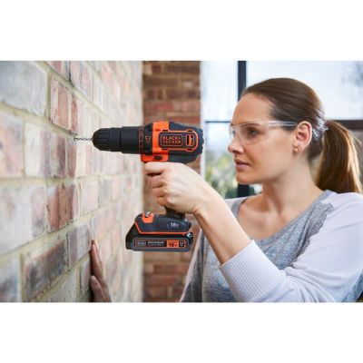9. Black & Decker BDCHD18KB-QW wiertło Czarny, Pomarańczowy