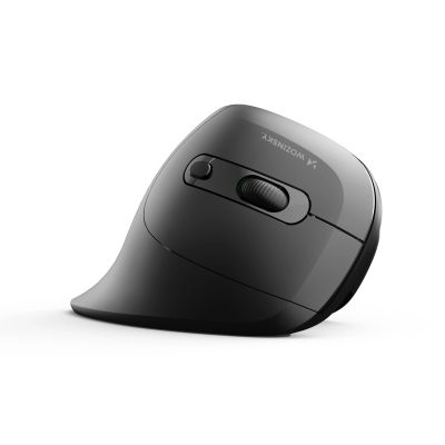 4. Mysz bezprzewodowa Wozinsky WWM-1076 pionowa ergonomiczna 3600 DPI - czarna