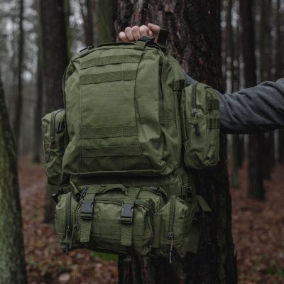 7. Plecak turystyczny Offlander Survival Combo 18L OFF_CACC_36GN