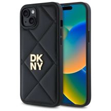 Etui DKNY Quilted Stack Logo na iPhone 15 Plus - czarne