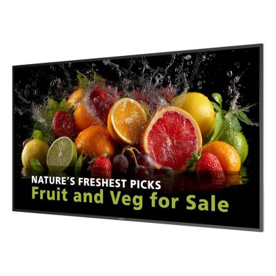 Philips 5000 series 75BDL5050D/00 signage display 190,5 cm (75") LCD Wi-Fi 600 cd/m2 Full HD Czarny Procesor wbudowany Android