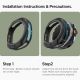 14. Etui Spigen Liquid Air na Samsung Galaxy Watch 8 Classic 46 mm - czarne