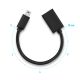 3. Adapter Ugreen US249 10383 mini USB-B (męski) / USB-A (żeński) OTG 10cm - szary