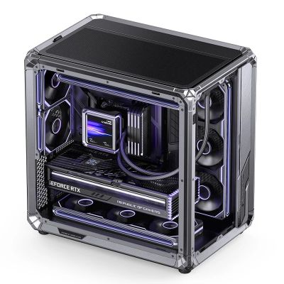 50. Jonsbo X400 Pro PC-Gehäuse, Midi-Tower, ATX, Tempered Glass - grau
