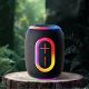 9. Głośnik bezprzewodowy Dudao Y22 podświetlany RGB Bluetooth 5.3 - czarny