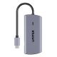 UNITEK HUB USB-C 6 W 1 | 3X USB-A | 5GBPS | PD 100 W | HDMI 4K@30HZ | RJ45