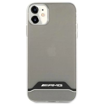 3. Etui AMG Electroplate Black&White na iPhone 11 / XR 6,1" - przezroczyste