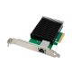 4. Karta sieciowa LevelOne GB PCIe4x 1xRJ45 10Gbps zielona