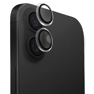 Szkło ochronne UNIQ Optix Clear Camera Lens Protector iPhone 16 / 16 Plus z aplikatorem - przezroczysto-czarne