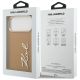 8. Etui Karl Lagerfeld Karl Script Logo na iPhone 17 Pro Max - brązowe